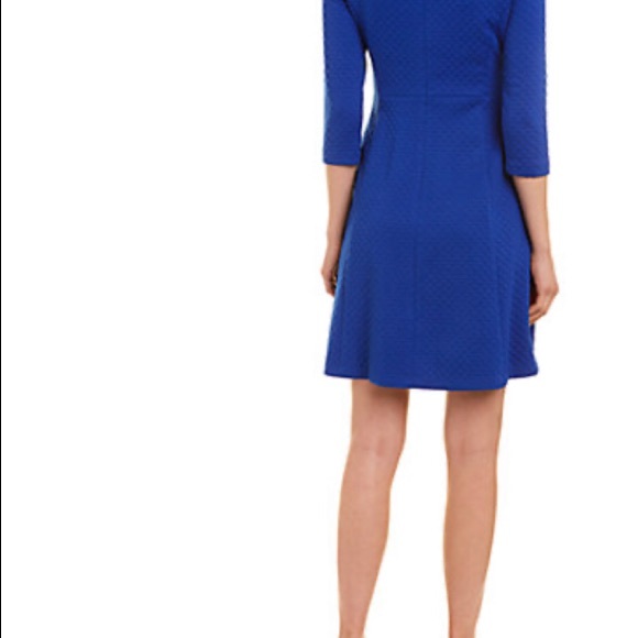 - VINCE CAMUTO- Royal Blue A-line Dress . - Picture 2 of 4